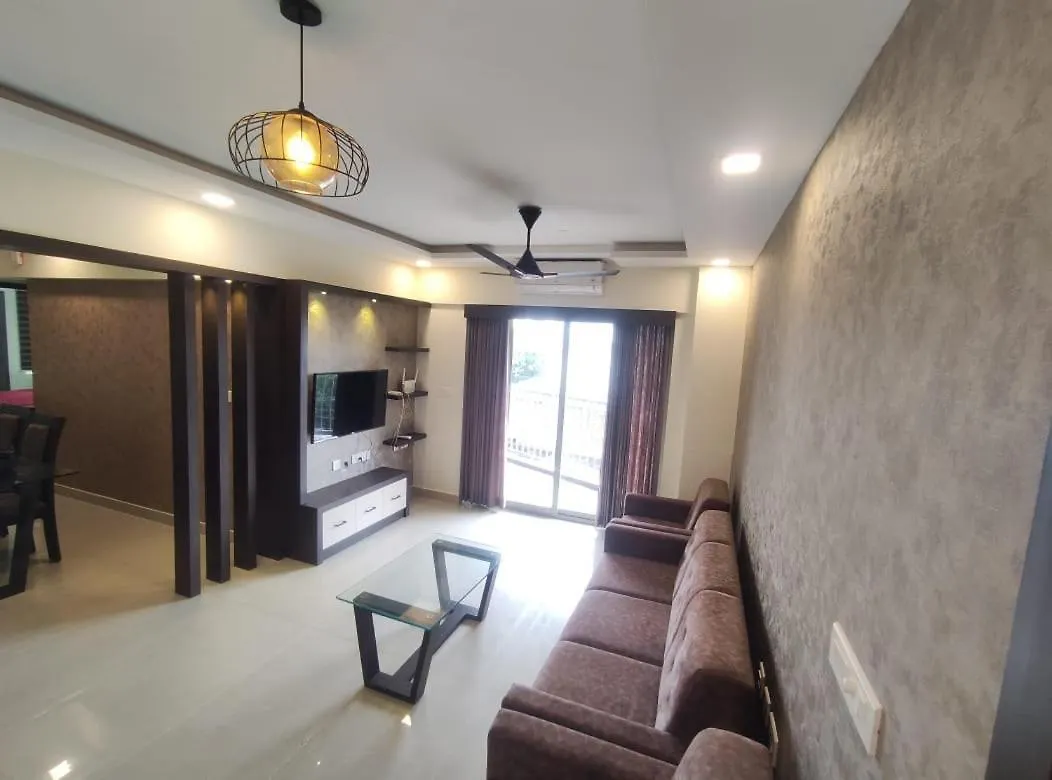 3Br Silversquare Fully Furnished Ac Flat Near Lisie Hospital Kochi Ινδία