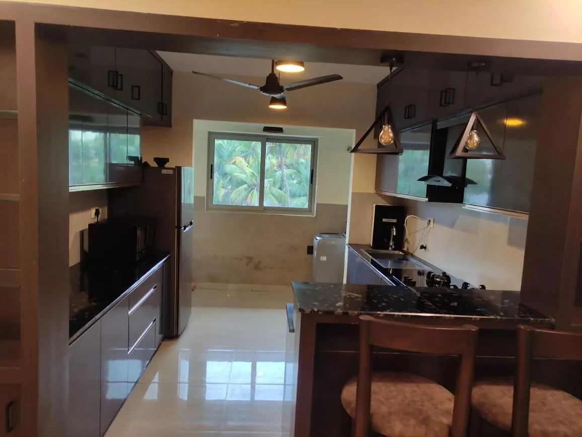 3Br Silversquare Fully Furnished Ac Flat Near Lisie Hospital Kochi Ινδία